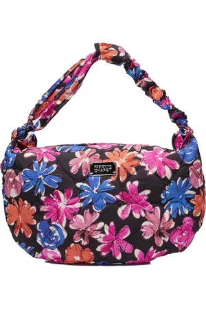 Fabienne Chapot Fab Nylon Bag Black/Bright Blue