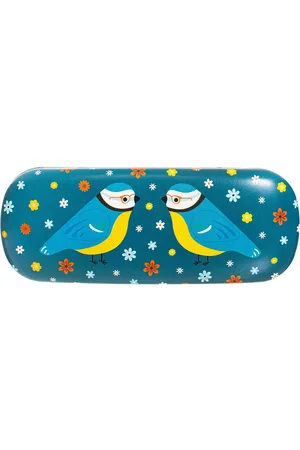 Sass & Belle Brillenkoker vogel / pimpelmees. Sass&belle Blue tit brillendoos