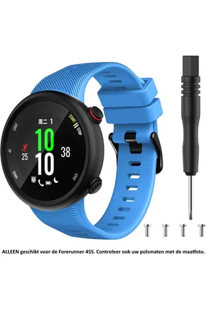 Merkloos Siliconen horlogebandje geschikt voor de Garmin Forerunner 45S –