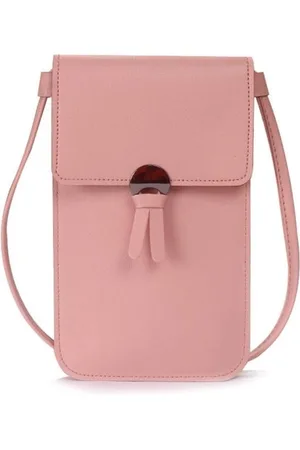 Amodi Mobiele Telefoon Tasje Vrouw Meisje- Crossbodytas - Telefoontasje - Roze - 20 x 12 x 0.50 (H x B x D)