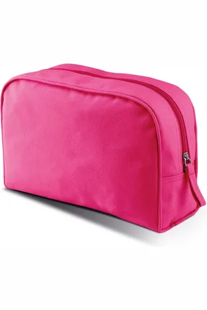 Kimood Toilettas/make-up etui - grote Fuchsia etui 28 cm - Makeuptassen/Toilettassen - Make-up opbergen - Reis etui - Schooletui
