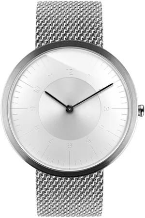 Auteur Watches Moonlight Dawn - Extra Plat Designhorloge Milanese Staal 39mm