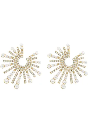 Margot Bardot Lies Pearl Oorbellen Gold