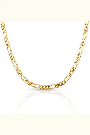 Jonline Schitterende 18 K Gold Plated Zilveren Halsketting