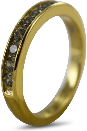 Silventi 9SIL-22106 Zilveren Ring met Zirkonia - Dames - 9 Zirkonia Steentjes - 3 mm -