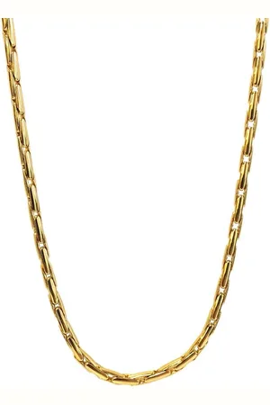 Silventi 760100041 Ketting Dames - Doublé - Cardano schakel - 45cm - 4mm