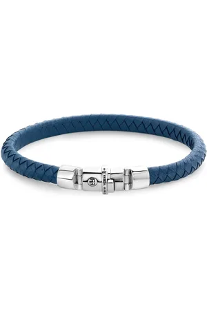 Rebel & Rose Armband - Zilver/Leder |