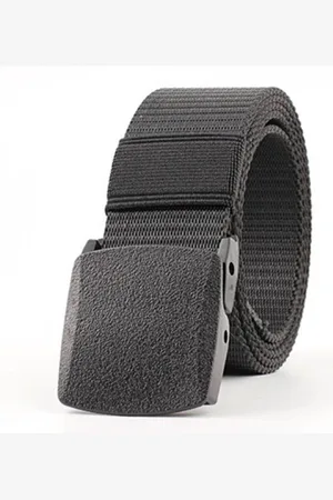 Basics from Amsterdam Riem - Canvas stof - Plastic gesp - Hoge kwaliteit - 125cm - Unisex