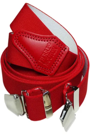 Pierre Mouton Sterke Bretel - Bretels - Volwassenen - Heren - - 140cm - 3 brede clips - XL - XXL