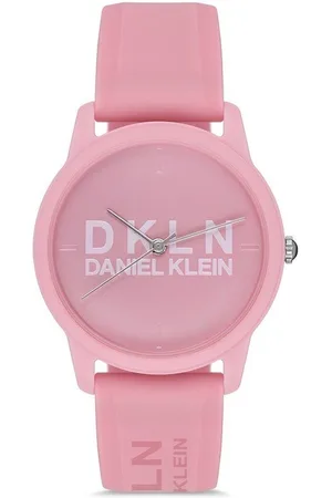 Daniel Klein DK.1.12645-4 - Horloge - Analoog - Dames - Vrouwen - siliconen band - rond - Roze