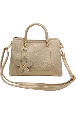 Flora & CO Trendy handtas - goud