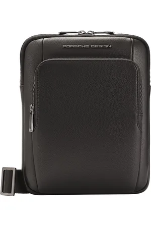 Porsche Design Leren Schoudertas Roadster Shoulderbag Zwart