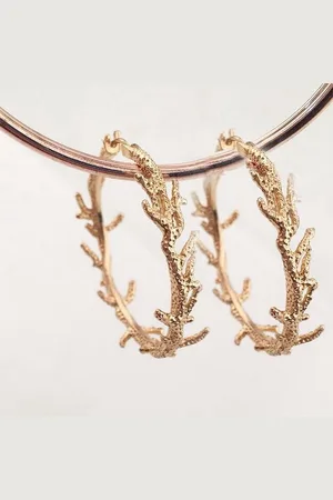 Margot Bardot Riley Gold. - Oorbellen dames - - Statement