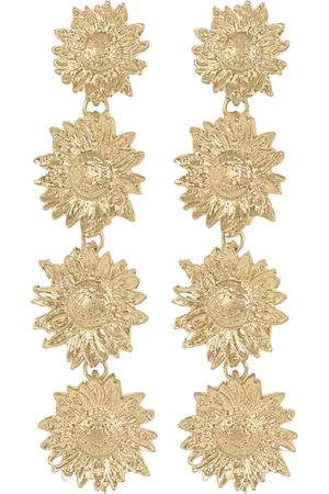 Margot Bardot Sunny Flower Oorbellen Gold