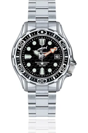 Chris Benz Dames, Heren, Unisexhorloge CB-500A-S-MB automatisch, duikershorloge
