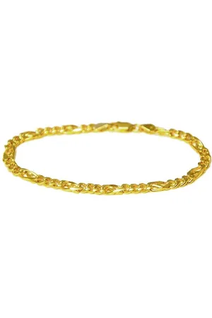 Silventi 710400043 Armband Dames - Doublé - Fantasieschakel - 19cm - 5mm