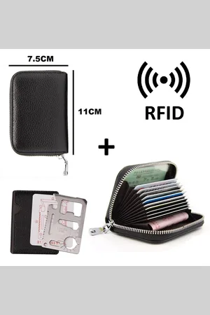 Merkloos Portemonnee - Pasjeshouder - RFID - - Dames - Heren