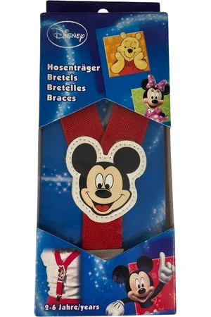 Pierre Mouton Disney Bretel - Bretels - Kinderen - Mickey - - 3 clips