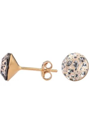ARLIZI 1030 Oorbellen Swarovski Kristal - Dames - Roséverguld - 8 mm