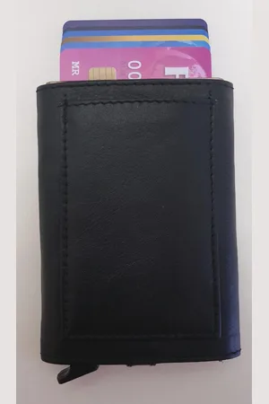 LEATHER DESIGN LD hoesje met voorvakje Cardprotector Figuretta RFID