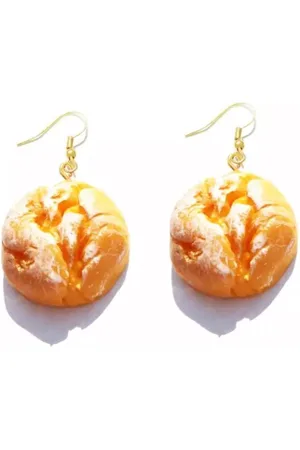 Akyol Brood oorbellen – Oorbellen dames - oorbellen meisjes - Oorhangers dames - horeca - leuke oorbellen - leuke broodjes oorbellen - Sieraad - oorbellen cadeau - verjaardag - grappige oorhangers - Valentijn cadeau