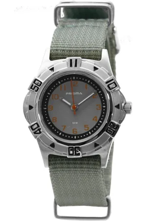 Coolwatch Kinderhorloge P.2554 Canvas Edelstaal