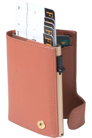 Tony Perotti Aluminium RFID portemonnee met papiergeld vak