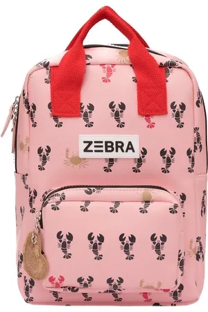 Zebra Trends Girls Rugzak S - Lobster