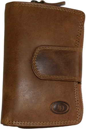 LEATHER DESIGN Ritsportemonnee - Hunter