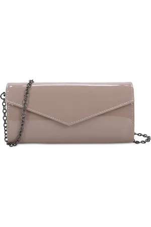 Buffalo Koppeling Schoudertas Patent Secco Clutch Taupe