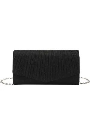 Merkloos Schoudertas Sophie - clutch - avondtas - afneembare schouderketting - damestas - glitters