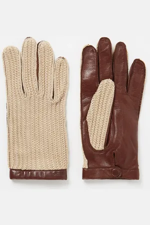 Hestra Emerson handschoenen met schapenleren details