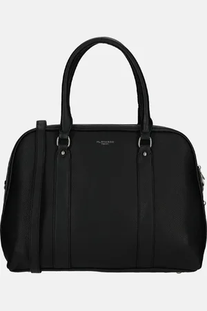 Flora & CO Shopper met laptopvak black
