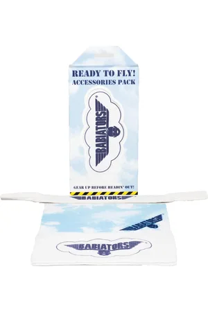 Babiators Ready to Fly accessoire set - Brillenzakje, brillendoekje en hoofdbandje voor zonnebrillen 0-3 jaar en 3-7+ jaar