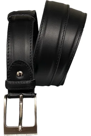 Berkelmans 100Belt04 Black Calf-makkelijk op maat te maken 115 cm