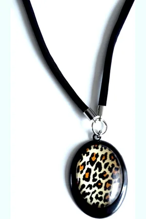 2 Love It Luipaard Black - Ketting