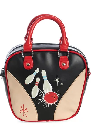 Banned Retro Star Strike Retro Handtas met opdruk - (bxhxd) ca. 21,5cm x 23cm x 9cm
