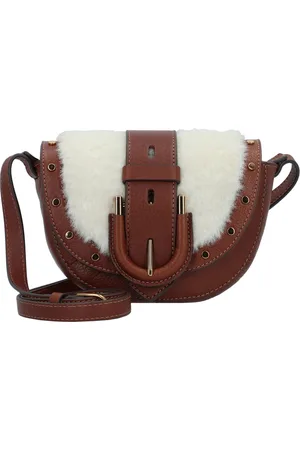 Fossil Schoudertas Harwell Flap Crossbody Crème
