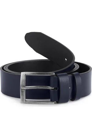 Ladeheid Herenriem - Riem - Broekriem - Verstelbaar - Leer - LA-EL-XXL - - 130 cm