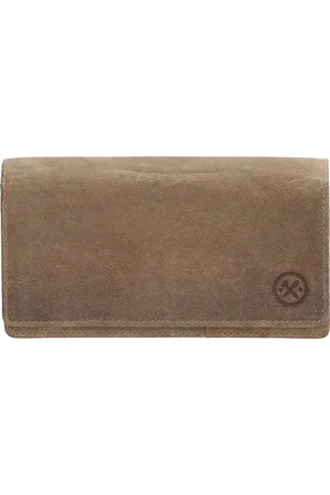 Hide & Stitches Idaho Portemonnee - - 100% Leer