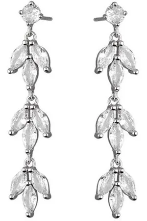 Zilver Silver Earrings Women - Majestic Chandelier Earrings - Cocktail Earrings - Gala Earrings - Silver 925 - Amona Jewelry
