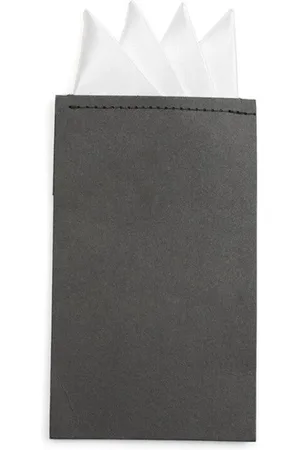 Merkloos Pochette - - voorgevouwen - pochet – heren - unisex