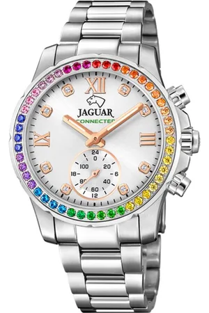 Jaguar J980/4 - Polshorloge - Hybride - Dames - Connected
