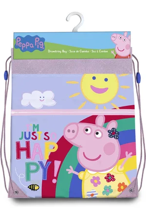 Peppa Pig Gymtas/rugzak/rugtas voor kinderen - - polyester - 42 x 30 cm