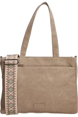 Beagles Malaga Hand & Schoudertas Shopper met Trendy Schouderband - Tote Bag