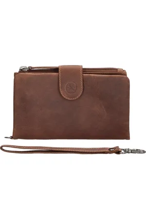 Hide & Stitches Japura Portemonnee - - 100% Leer