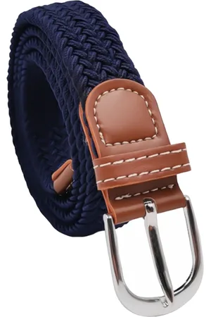 Fako Fashion Elastische Gevlochten Riem Smal - Smalle Damesriem - Herenriem - Ceintuur - Canvas - Elastisch - Gevlochten - 105cm - 25mm