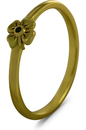 Silventi 9SIL-22721 Zilveren Ring - Dames - Zirkonia - Klaver - - 5,6 x 5,8 mm