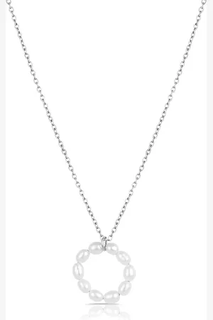 Daniel Klein DKJ.3.4022-1 - Ketting - Dames - Vrouwen - Hanger - Parel - - Wit