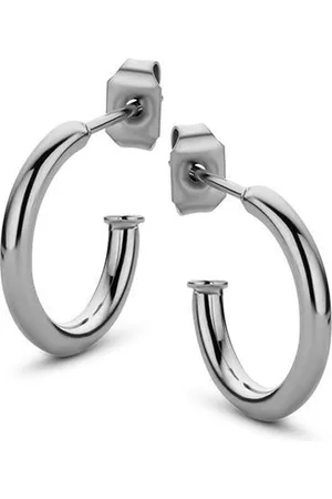 CO88 Elemental 8CE 70052 Stalen Oorringen - Rond 15 mm
